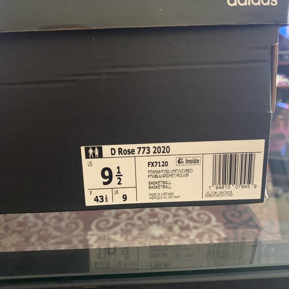 D Rose 773 2020 'White Vivid Red.' - Picture 6 of 8